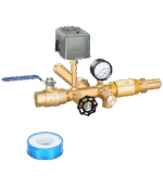Installation Kit, Water Tank Tee Kit 1"x 11"
