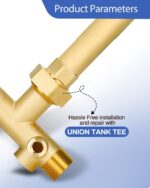 Installation Kit, Water Tank Tee Kit 1"x 11" - Image 3