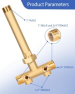 Installation Kit, Water Tank Tee Kit 1"x 11" - Image 4