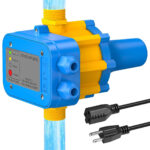 Smart Pump Controller Pressure Switch with Gauge 110V-120V Auto
