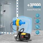 Smart Pump Controller Pressure Switch with Gauge 110V-120V Auto - Image 2