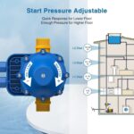 Smart Pump Controller Pressure Switch with Gauge 110V-120V Auto - Image 5