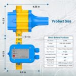 Smart Pump Controller Pressure Switch with Gauge 110V-120V Auto - Image 8